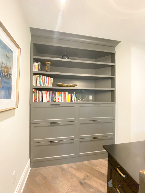 Home office desk and wall unit 14