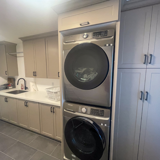 Laundry room in Vineland new build Laundry & Storage Portfolio